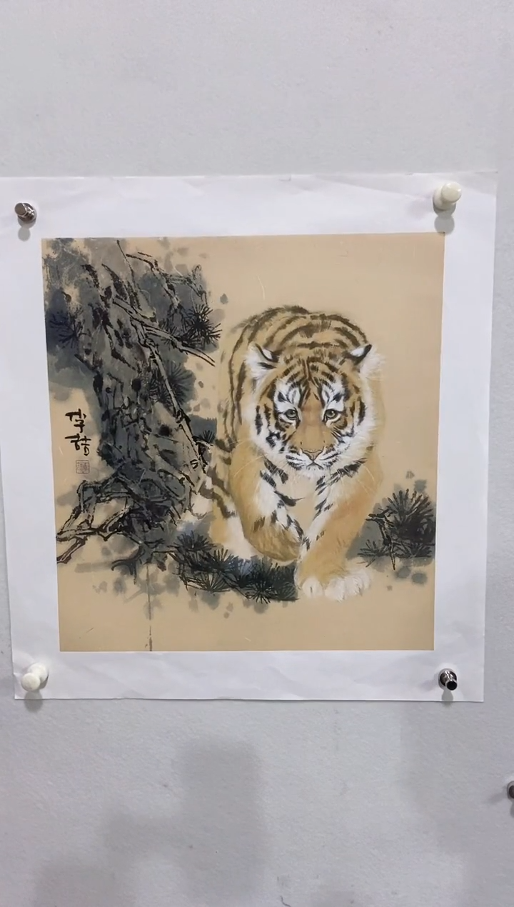 【闪购商品】国画李喆老师国画作品12