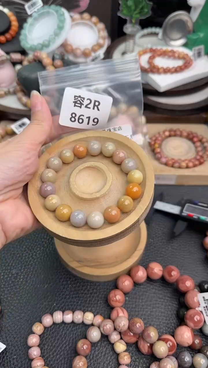 未镶嵌手链石英质玉一****神2R8619