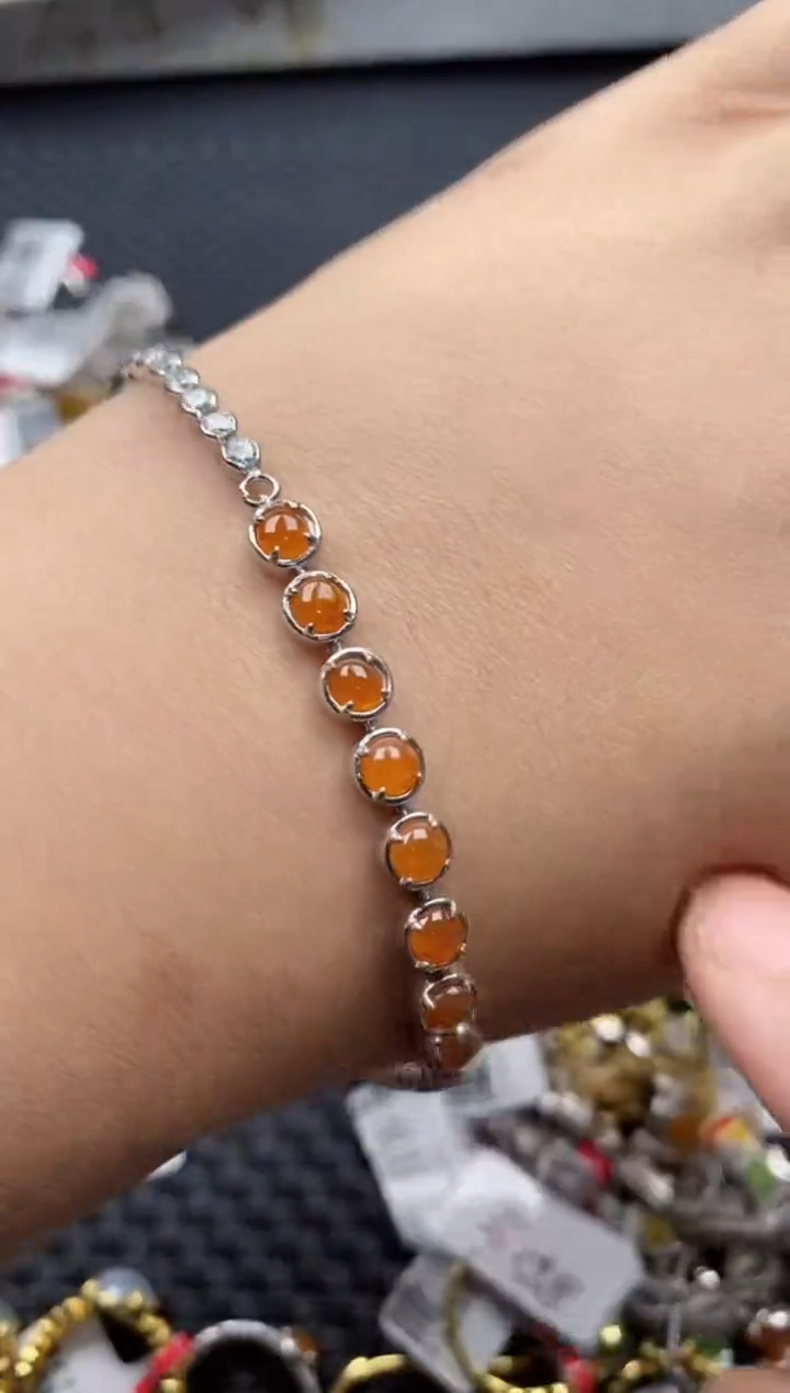 【闪购商品】翡翠戒指银S925镶嵌66666---1
