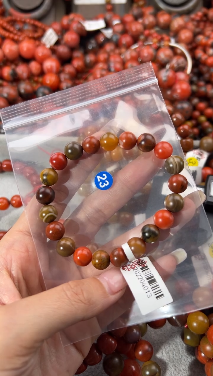 未镶嵌手串南红玛瑙8+