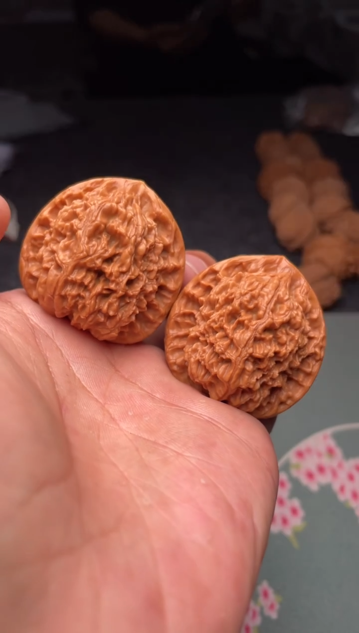 把件文玩核桃a207 水龙纹    39尺