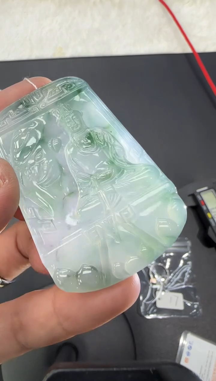 【闪购商品】翡翠颈饰未镶嵌天然翡翠A货孤品一件