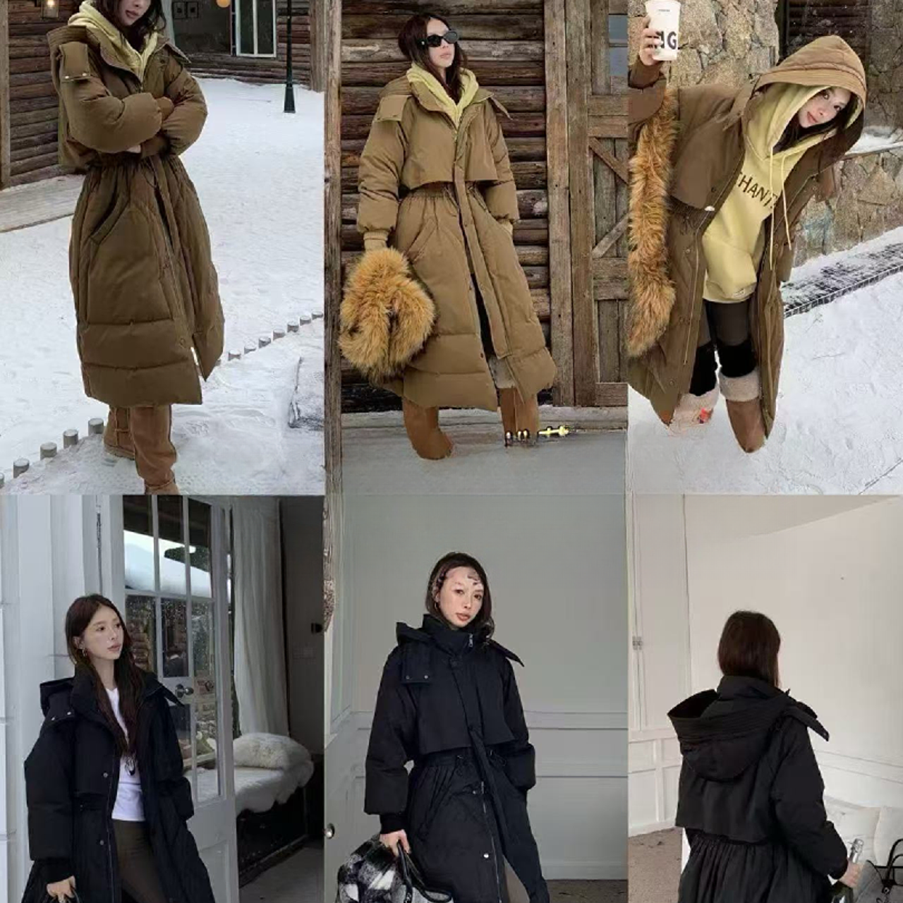 183368连帽派克羽绒服