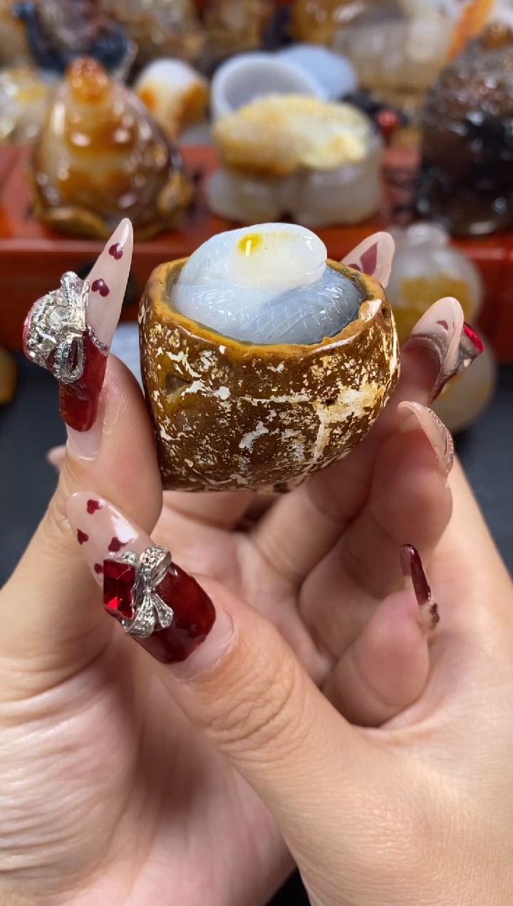 【闪购商品】玛瑙/玉髓手把未镶嵌1