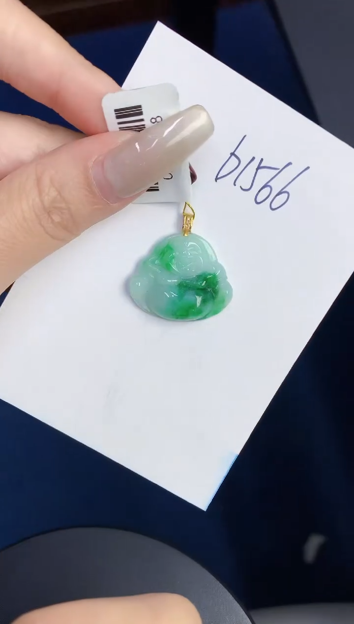 【闪购商品】翡翠颈饰18K金镶嵌0000000000