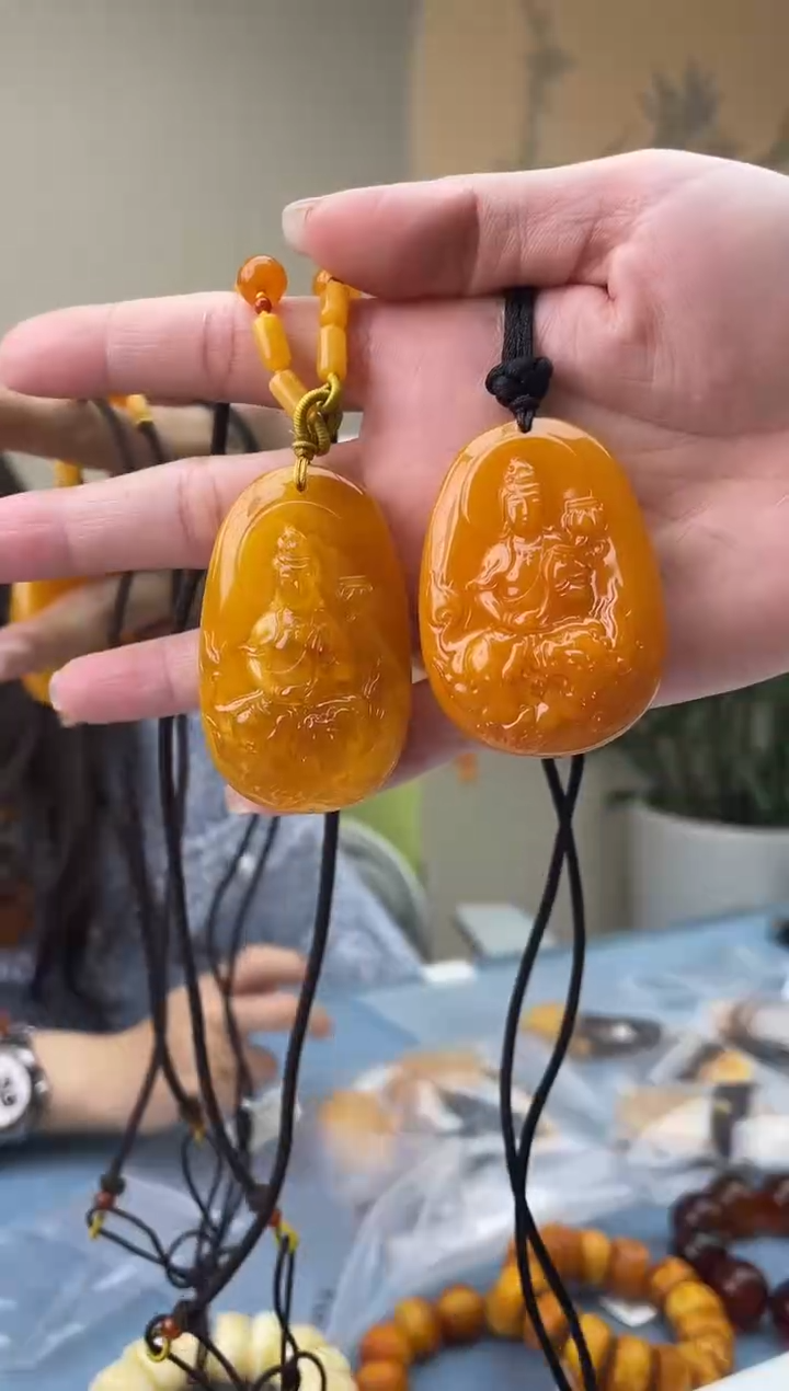 未镶嵌蜜蜡珠宝奇石假一罚十，微瑕多样性发一件020W