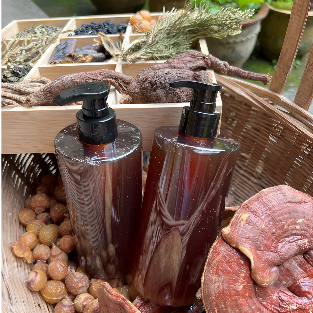 傣家侧柏叶洗发水植物萃取配方500ml