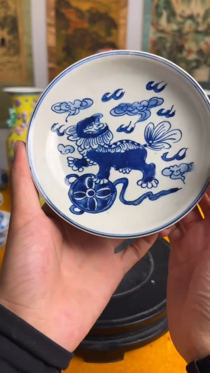 摆件陶瓷摆件一个A4