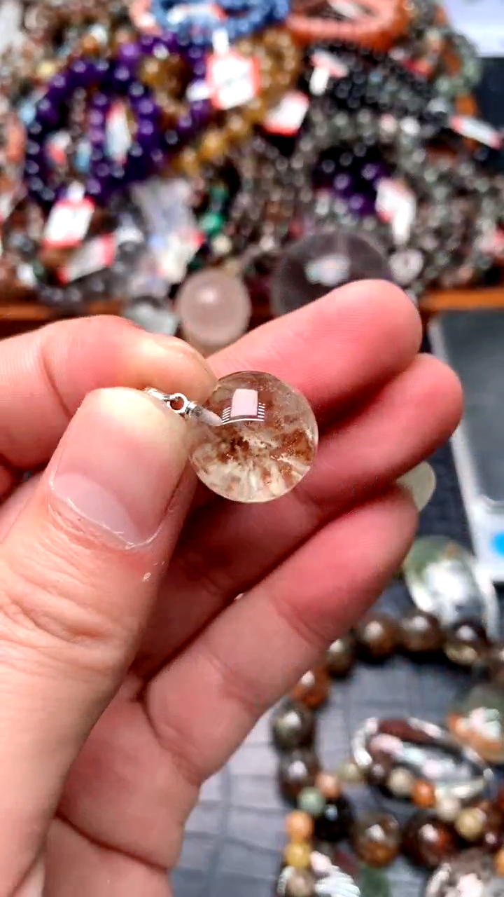 【闪购商品】水晶吊坠(赠链)合金60