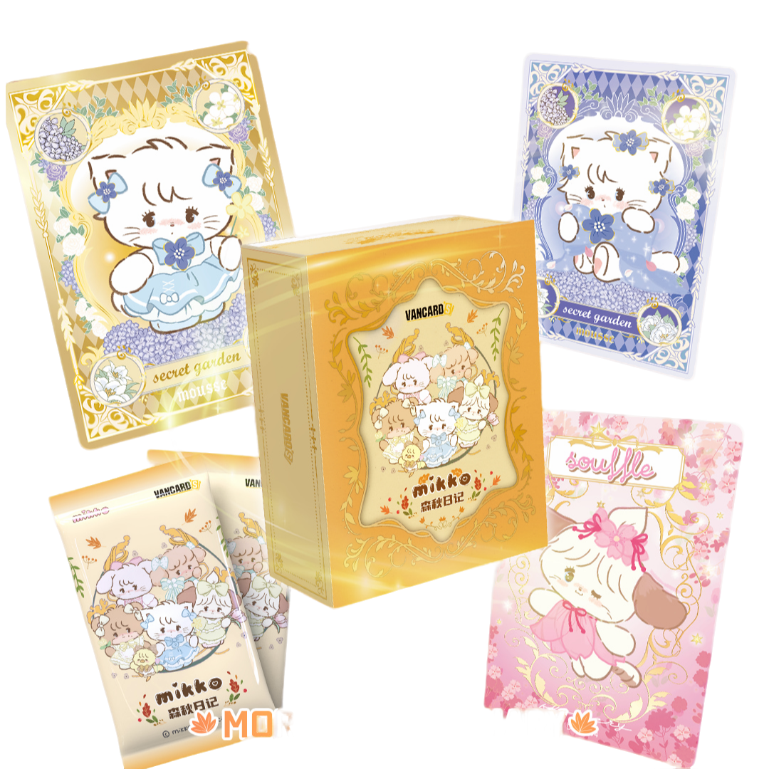 万画云游《mikko 系列收藏卡 森秋日记》收藏卡牌【拆盒】
