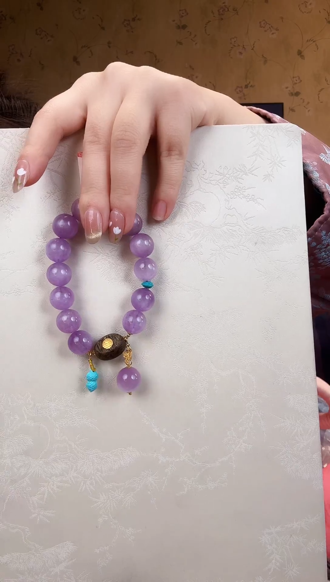 【闪购商品】锂辉石手串未镶嵌1118约13mm