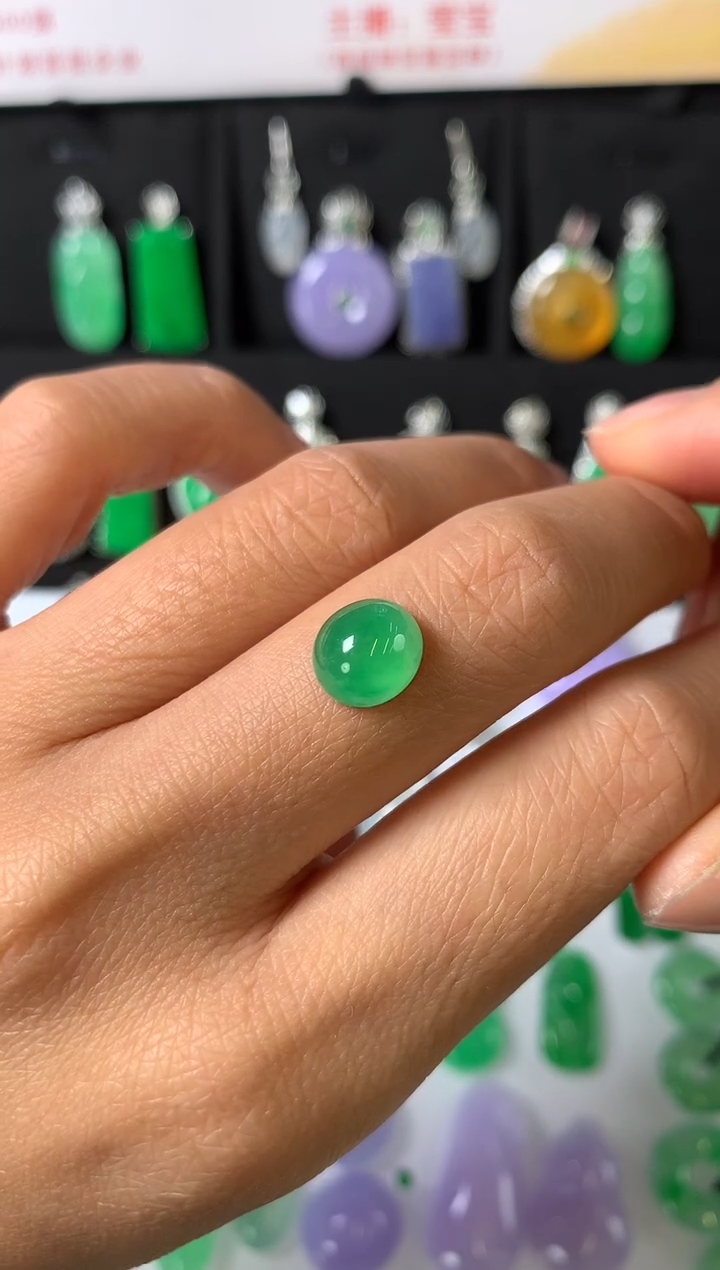 未镶嵌定制翡翠裸石（镶嵌定制）