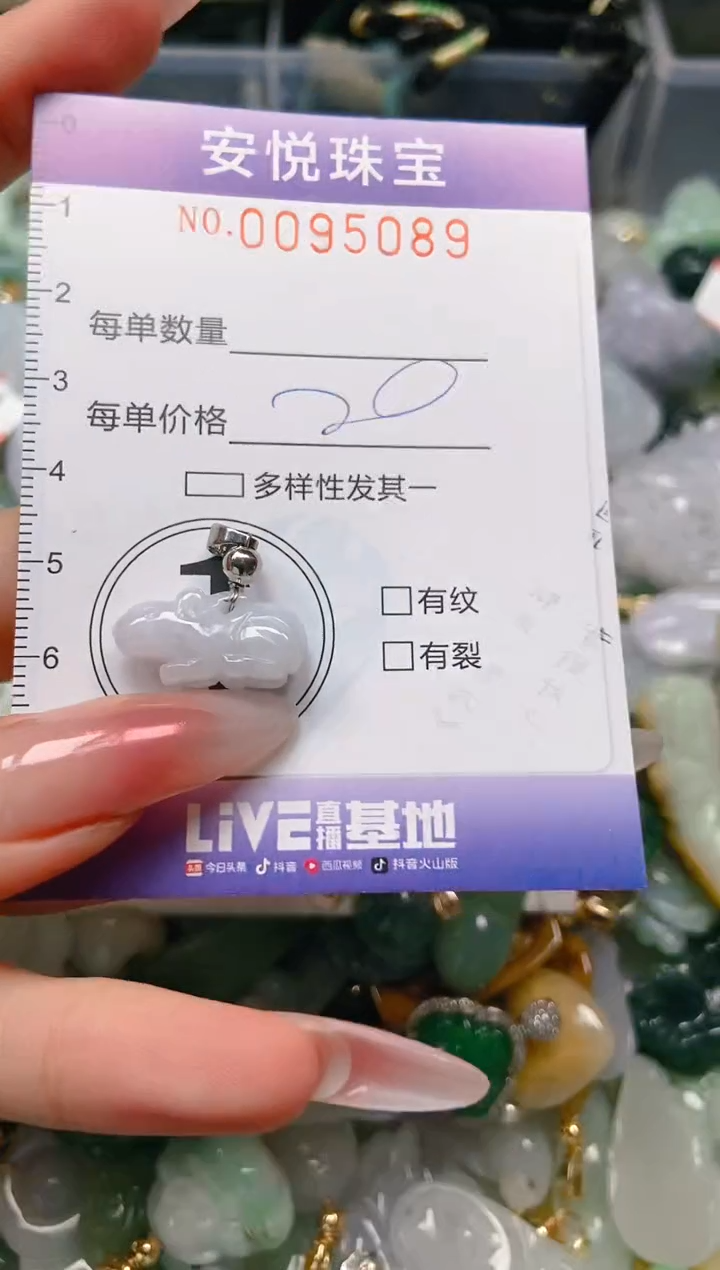 【闪购商品】翡翠颈饰未镶嵌闪购0095089