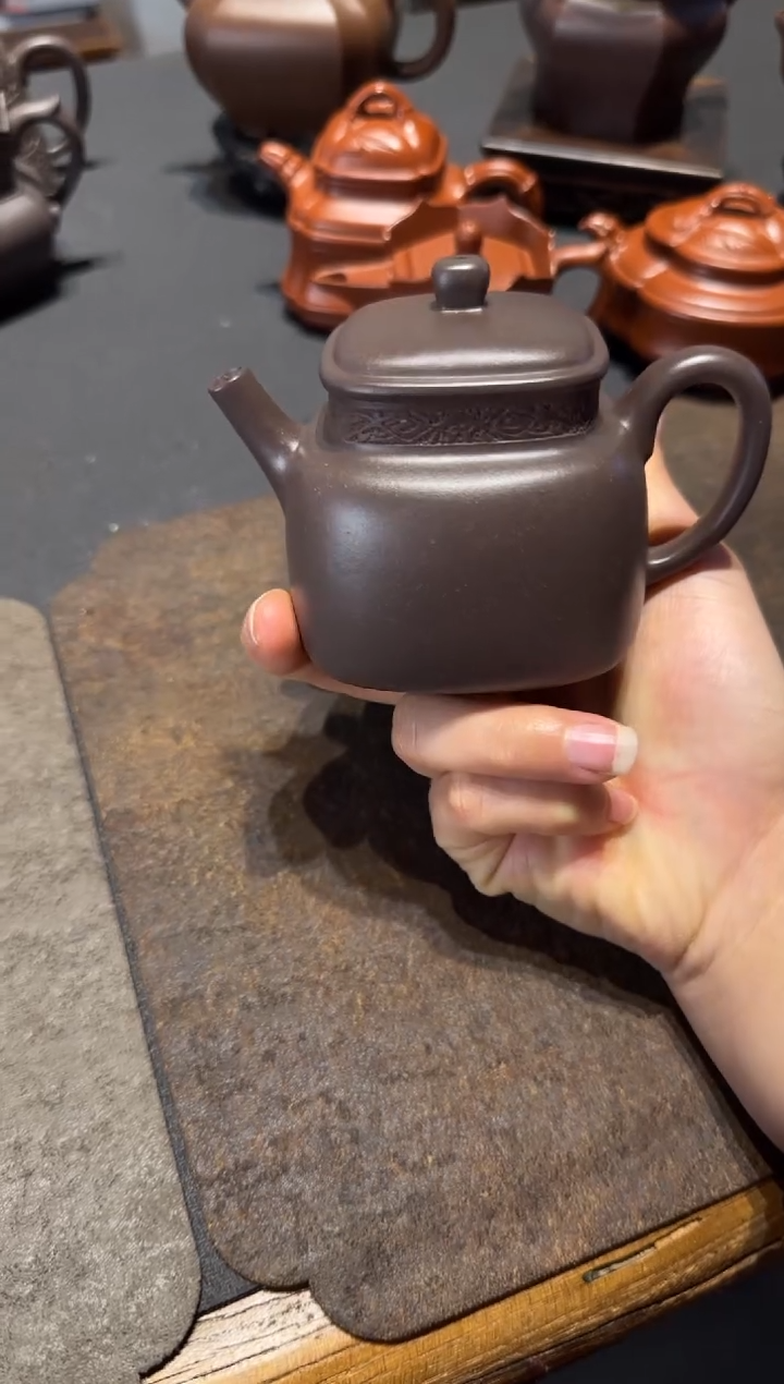 【闪购商品】紫砂茶壶四方言心