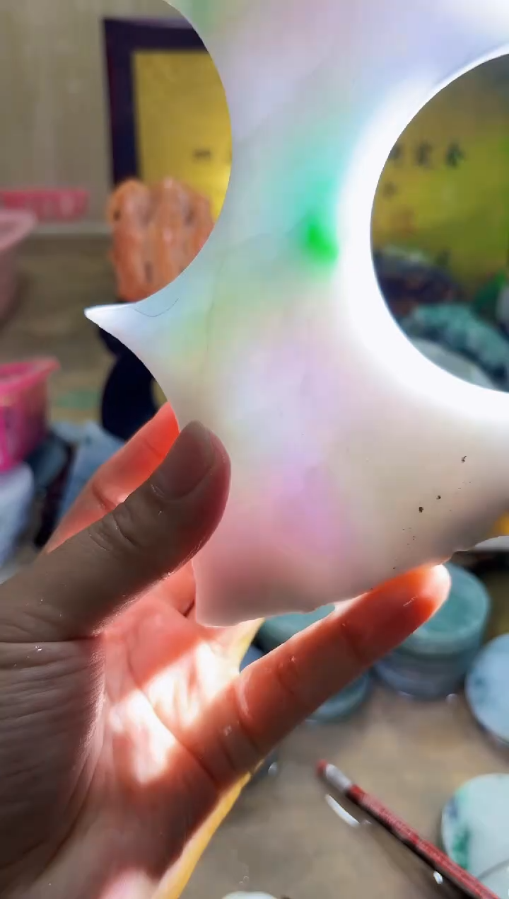 翡翠挂件未镶嵌A货常星2170