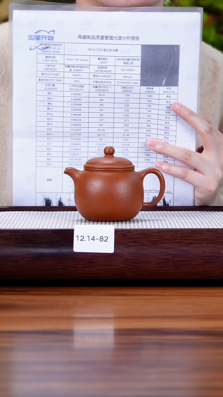 茶壶紫砂12.14-82 99全 赵庄朱泥  匏尊150