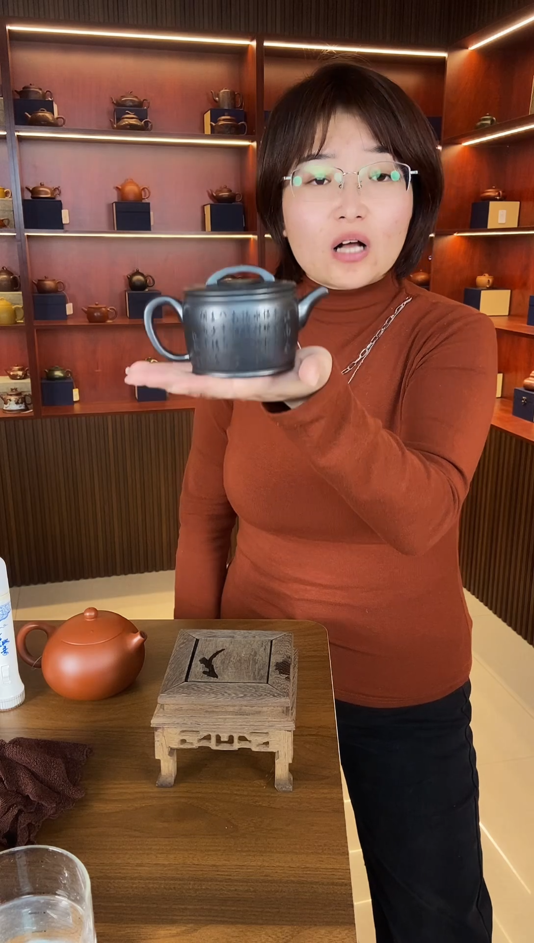 【闪购商品】紫砂茶壶石黄江南春汉瓦