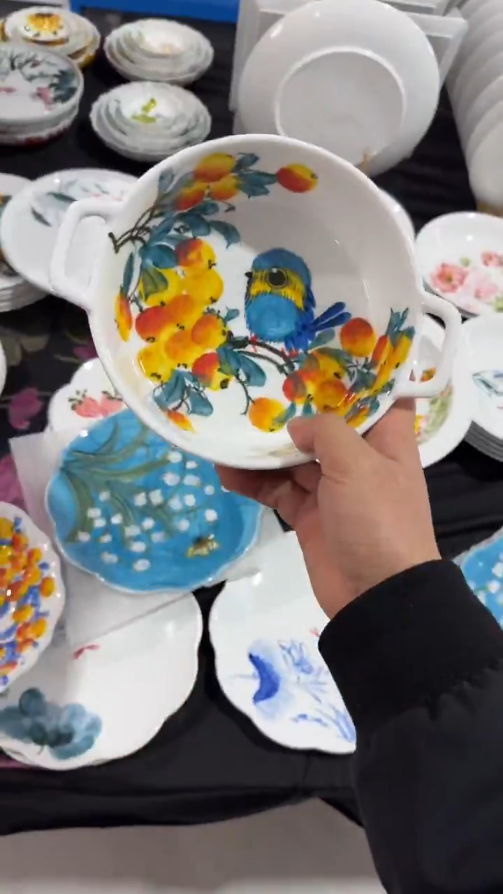 其他景德镇高温瓷（双耳汤锅）