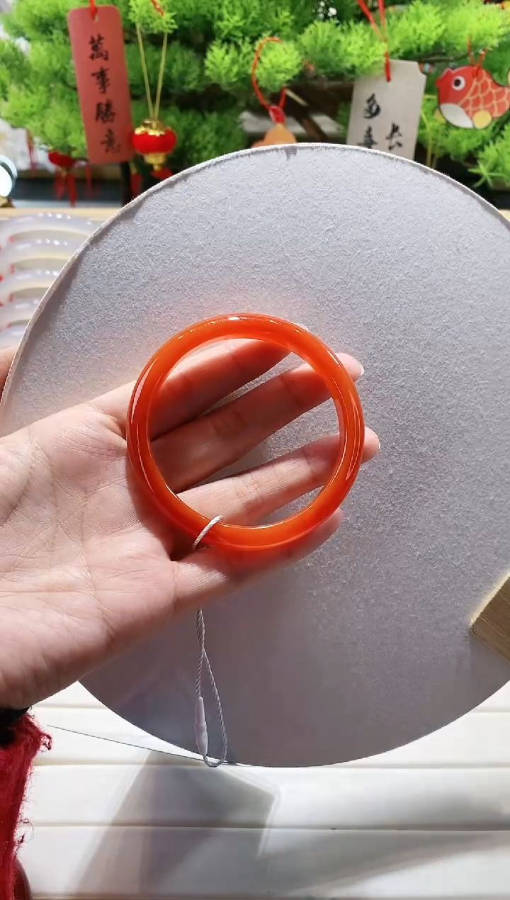 【闪购商品】玛瑙/玉髓手镯未镶嵌149-57