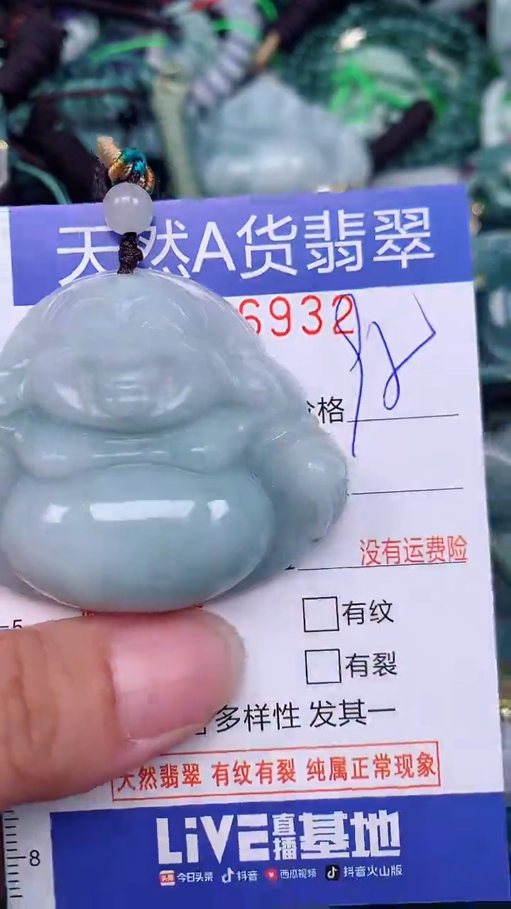 翡翠未镶嵌颈饰...0006932