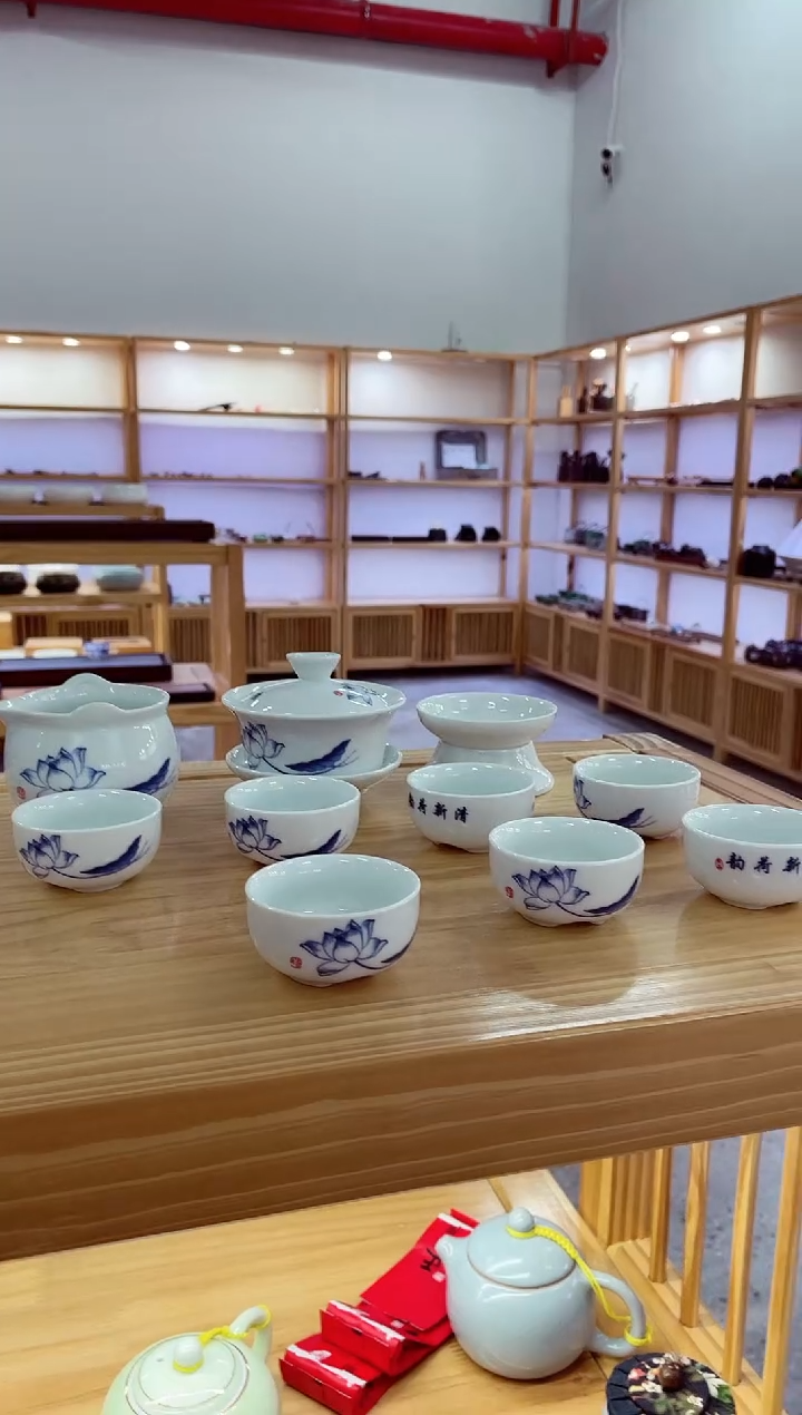 【闪购商品】12头功夫茶具【清荷】@@MTZGFQH12