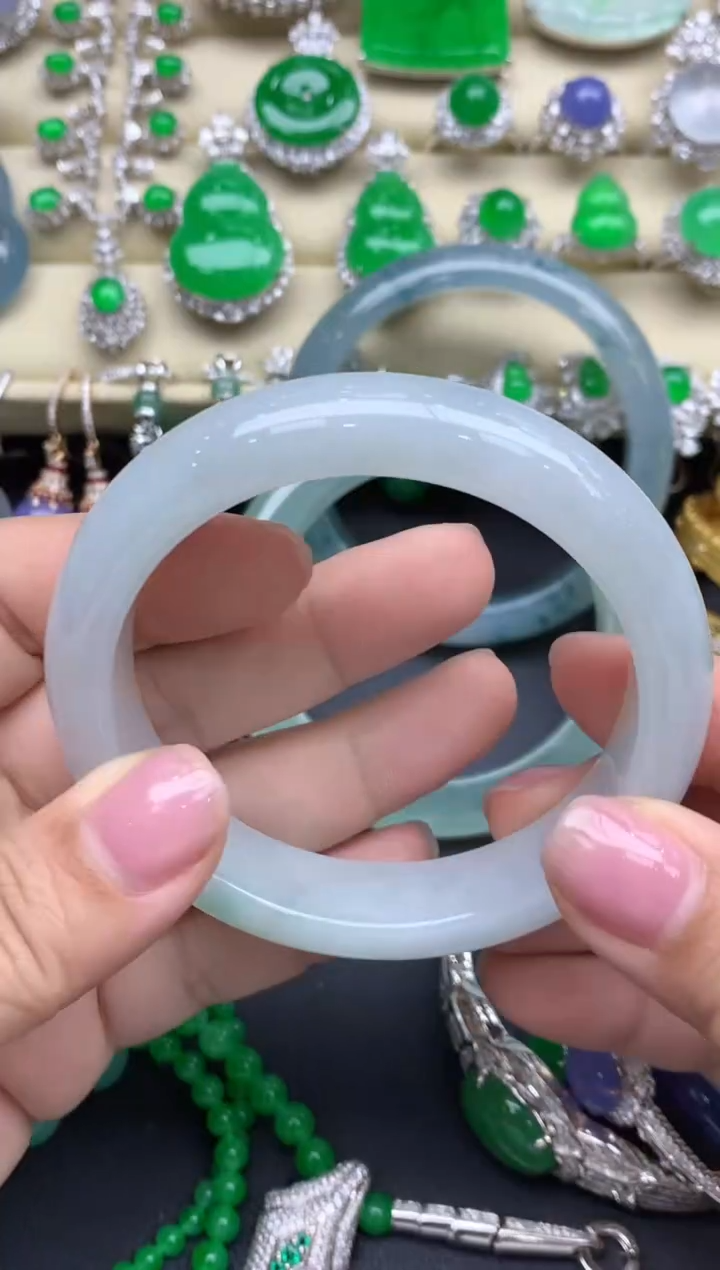 【闪购商品】翡翠手镯未镶嵌590-中国好珍宝