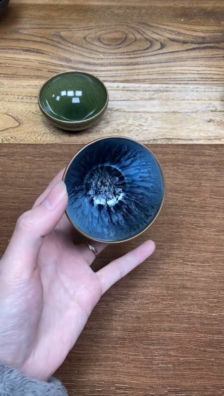 【闪购商品】茶盏手工百花           