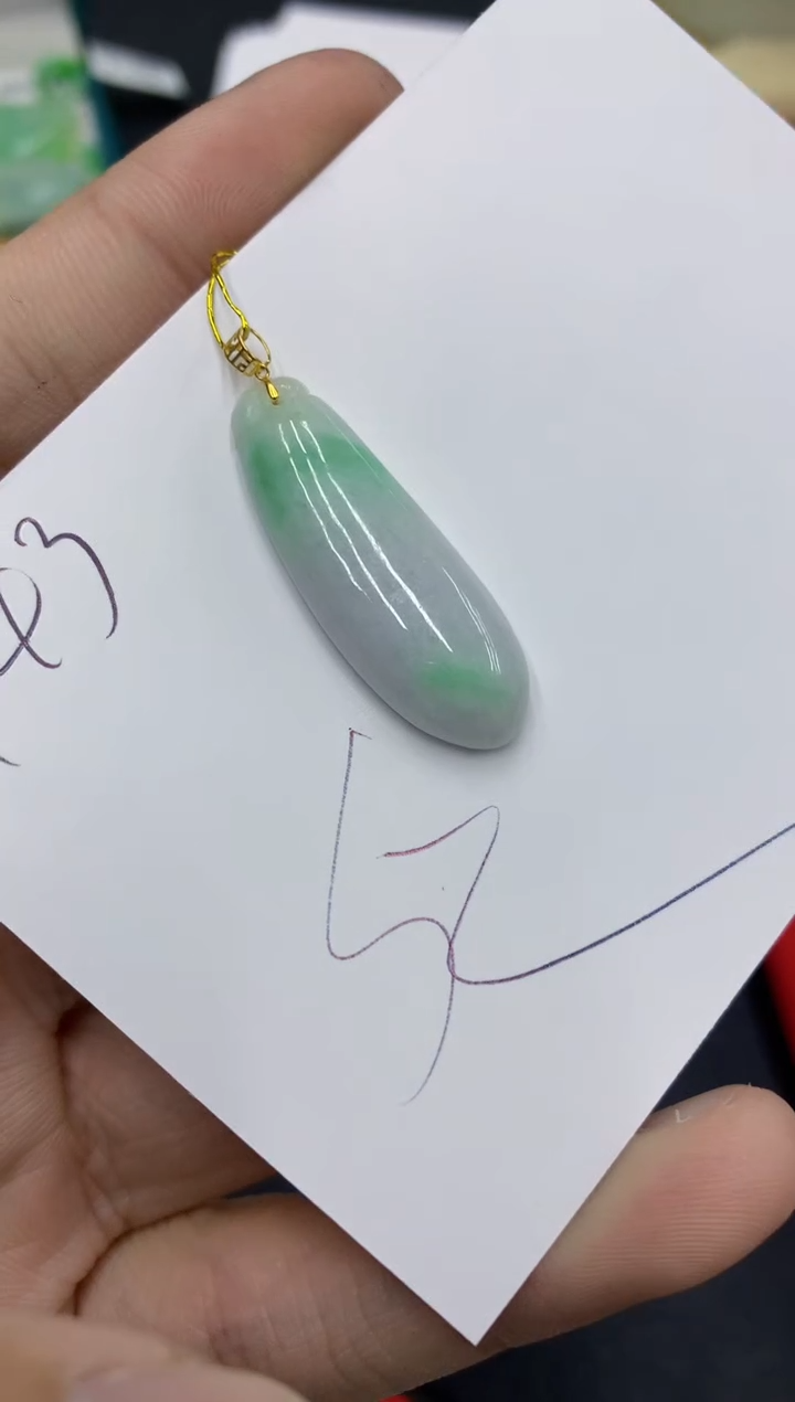 【闪购商品】翡翠颈饰18K金镶嵌号链接1111111111