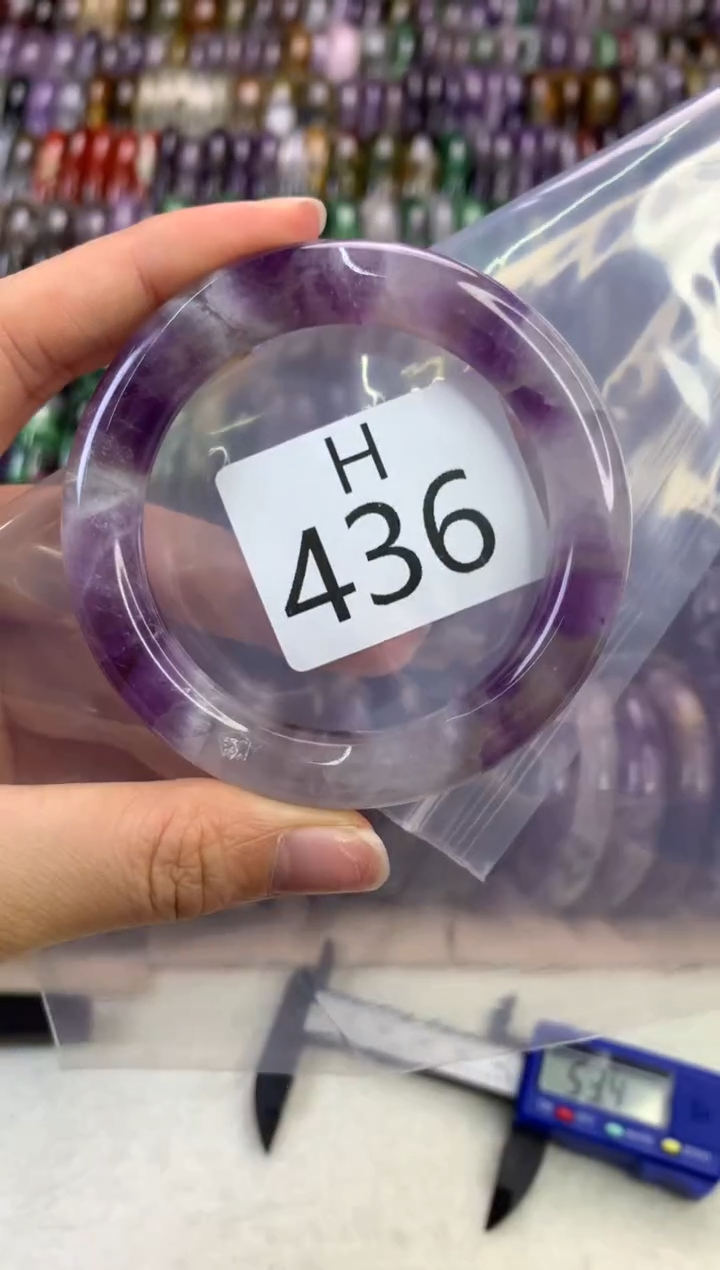 【闪购商品】水晶水晶手镯H未镶嵌436--54