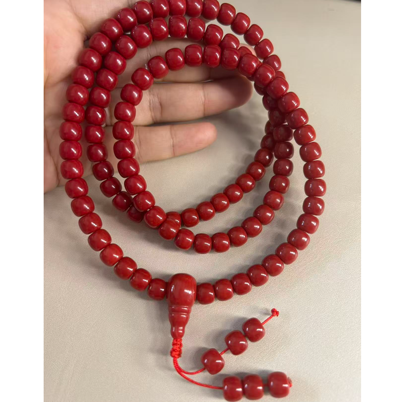 非金属珐琅项链 卡卡 108颗 项链