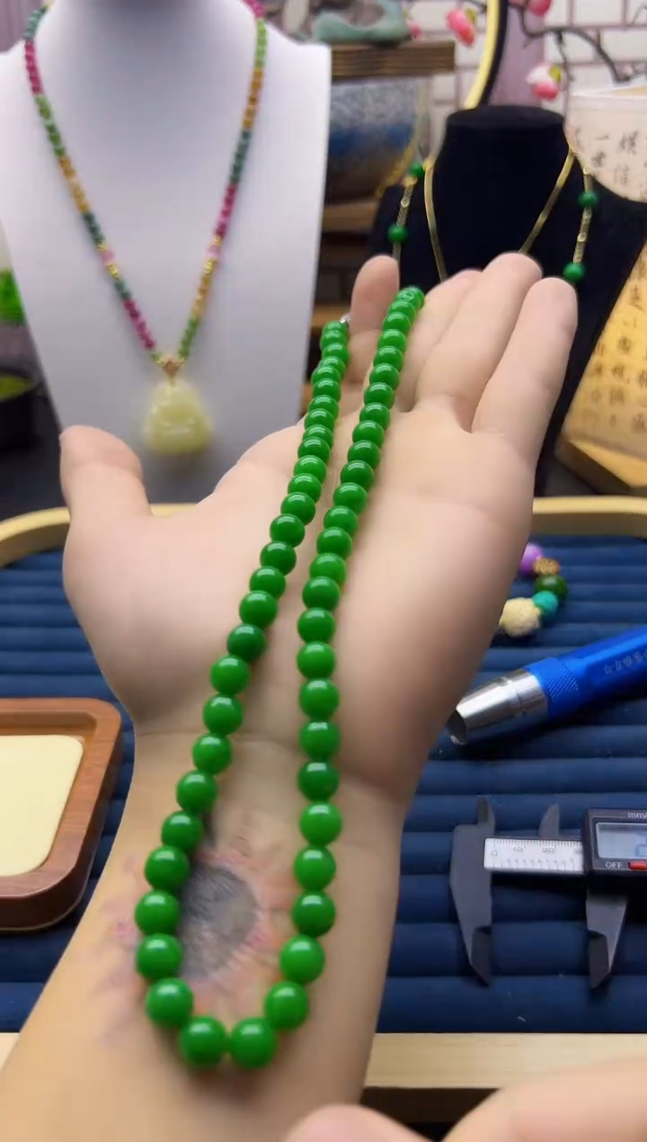 【闪购商品】翡翠颈饰银S925镶嵌X242