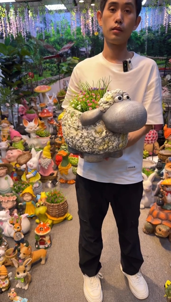 无花朵花园庭院摆件&00&