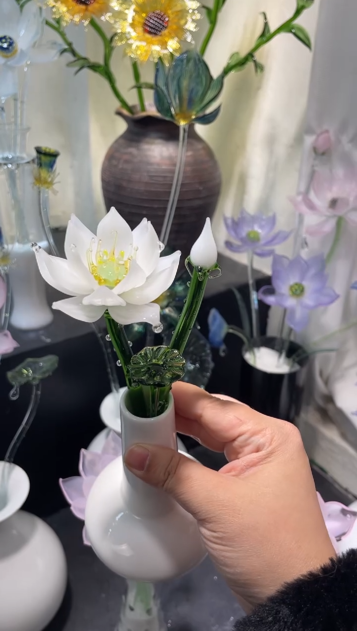 琉璃82荷花     