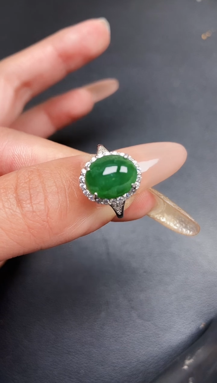 【闪购商品】翡翠颈饰银S925镶嵌5379