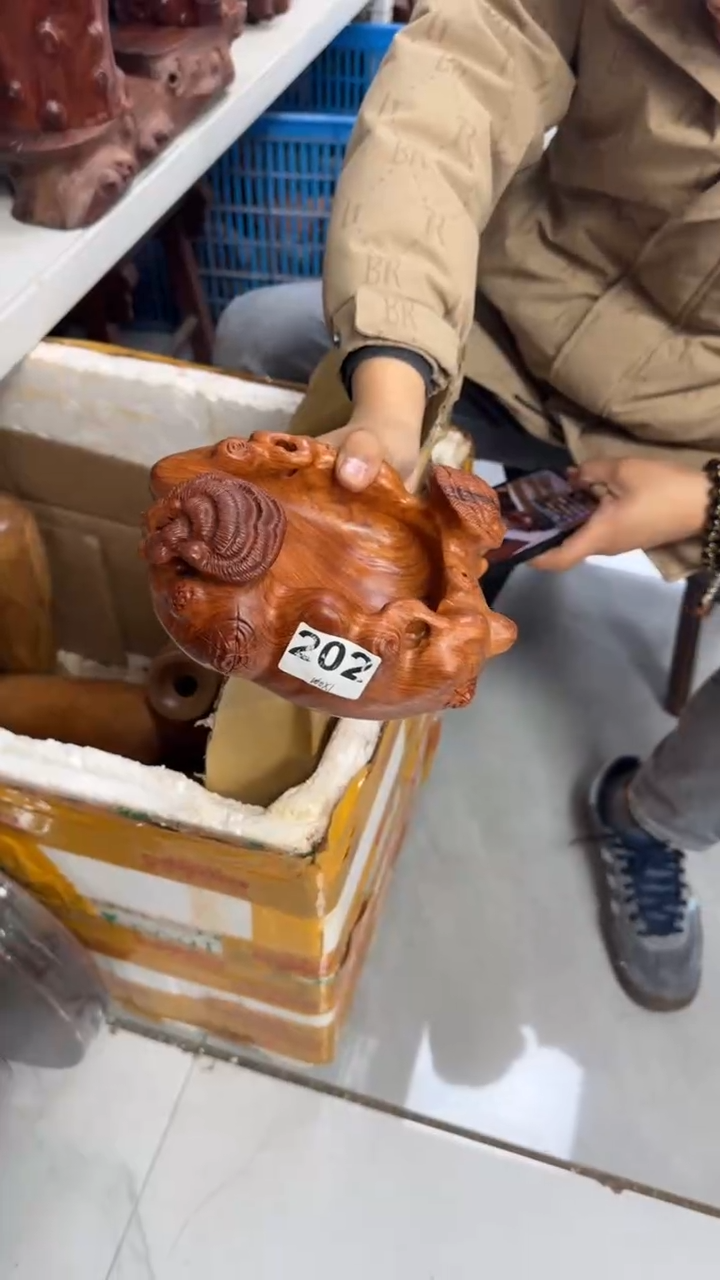 大果紫檀（缅甸花梨）我**家工艺品88888888