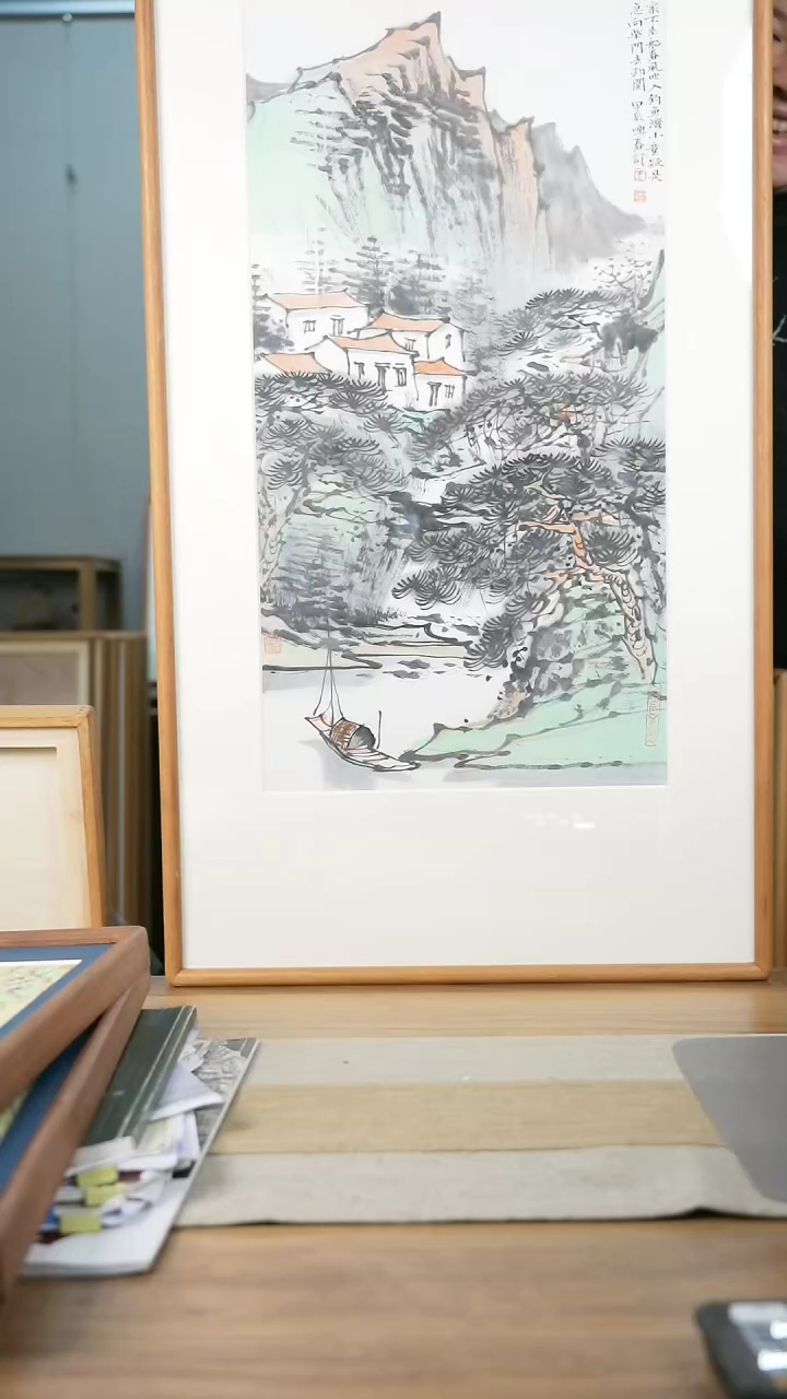 【闪购商品】书法协会会员老师带框作品-手书/绘同款作品