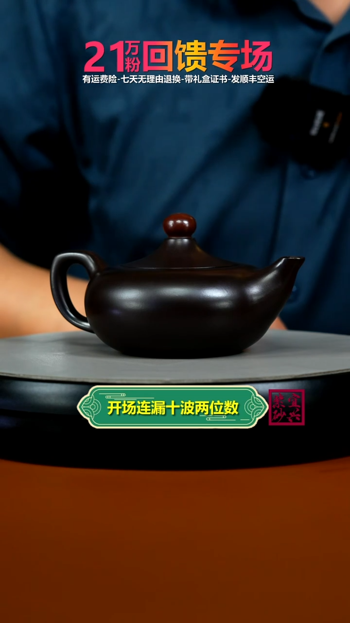 茶壶紫砂李传荣赤龙血砂鸿运当头220CC