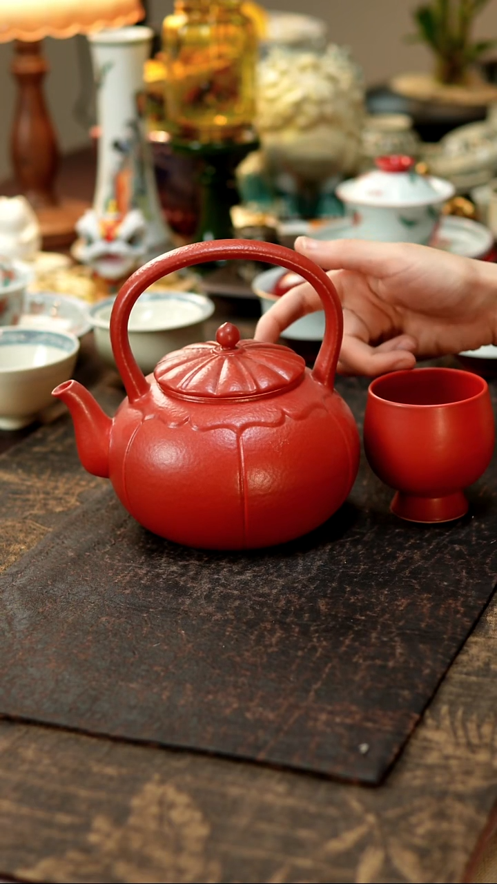 景德镇陶瓷杯碗柴烧多人