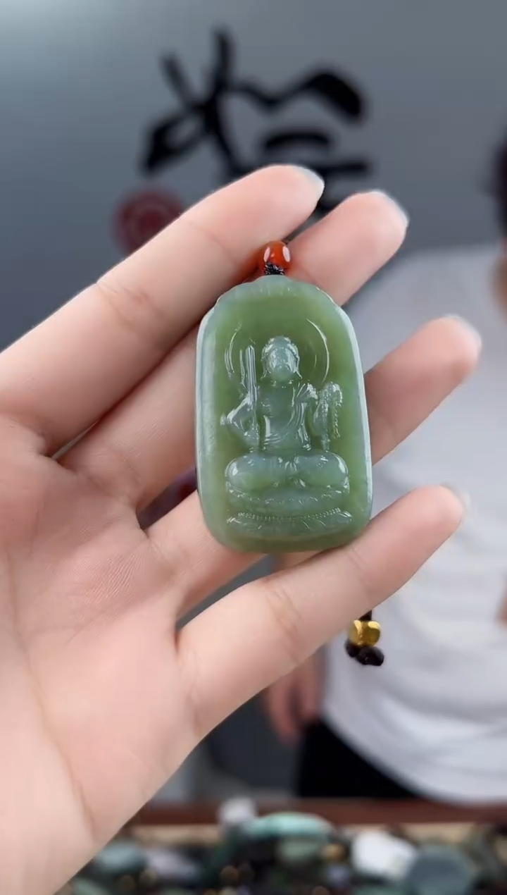 和田玉未镶嵌颈饰拍一发一，多样性发货