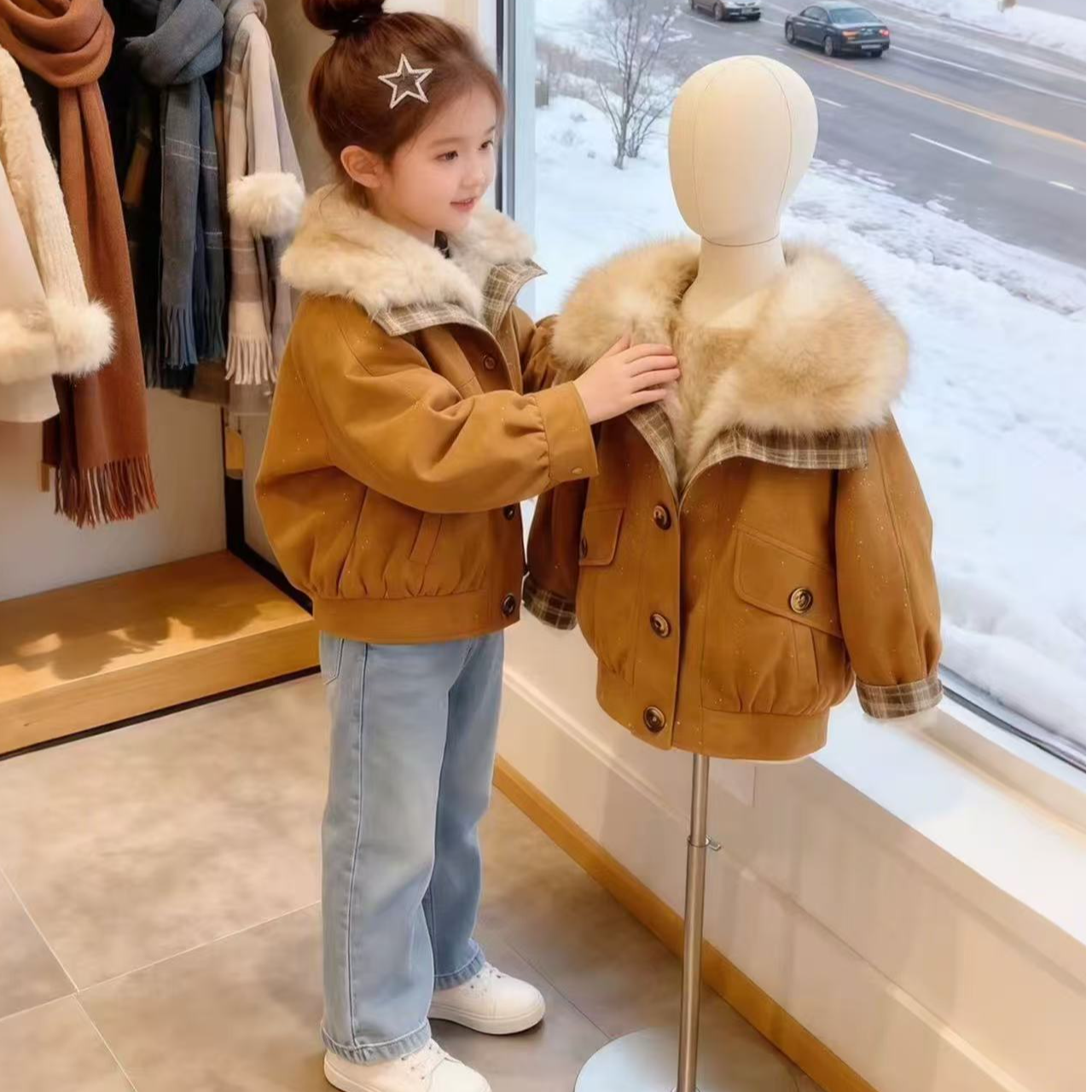 女童洋气款外套267