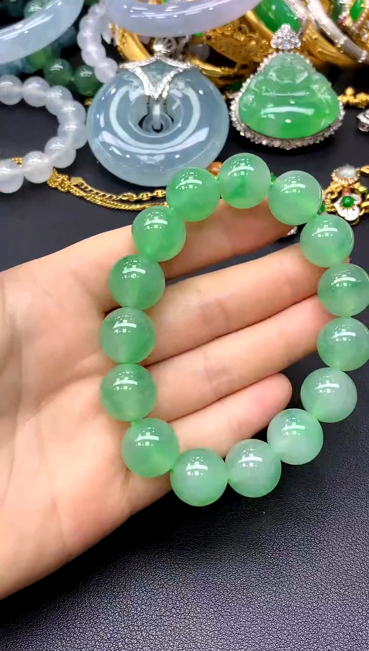 未镶嵌手串翡翠我**风314-中国好珍宝
