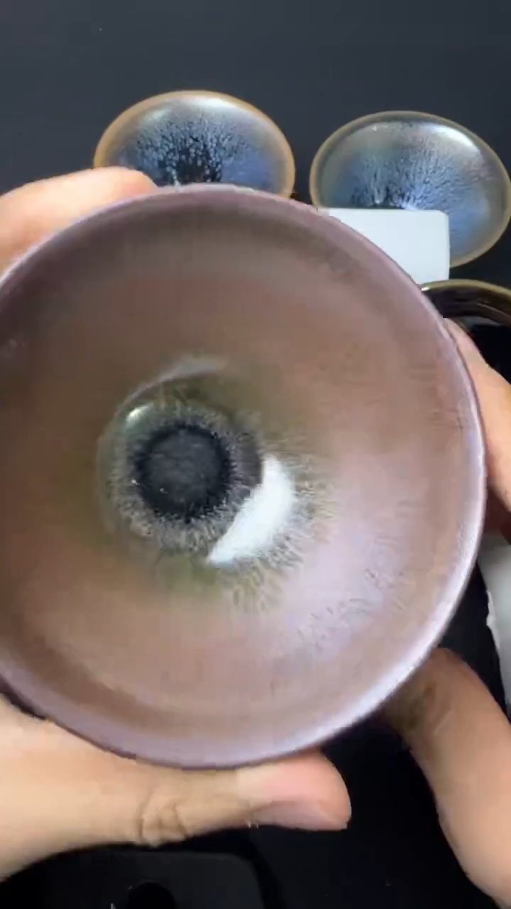 【闪购商品】茶盏建窑建盏微瑕三只95