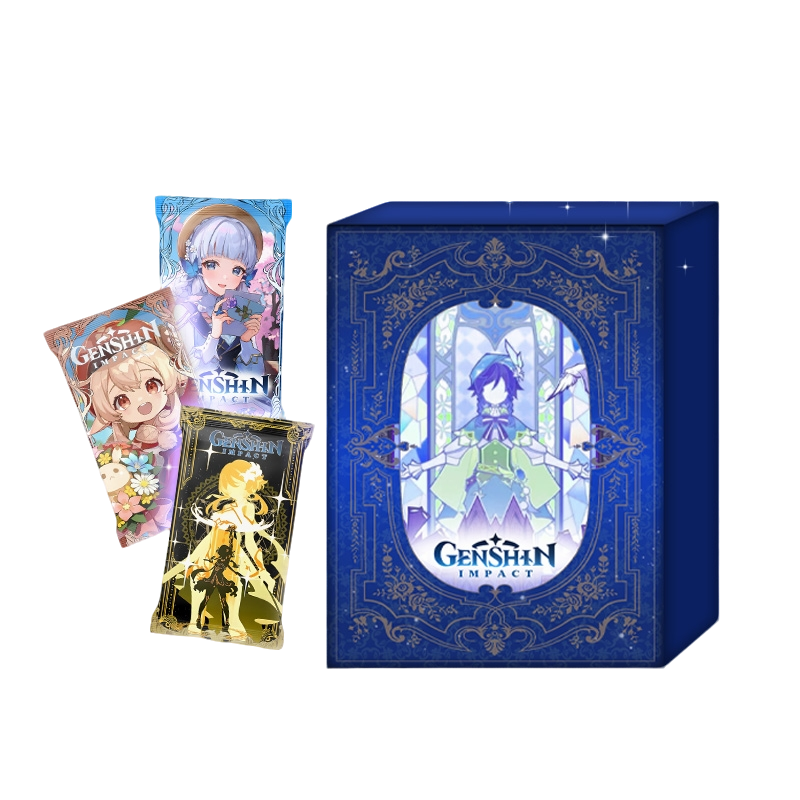 【玩法】卡奇社 原神 收藏卡牌盲盒 国产二创 D