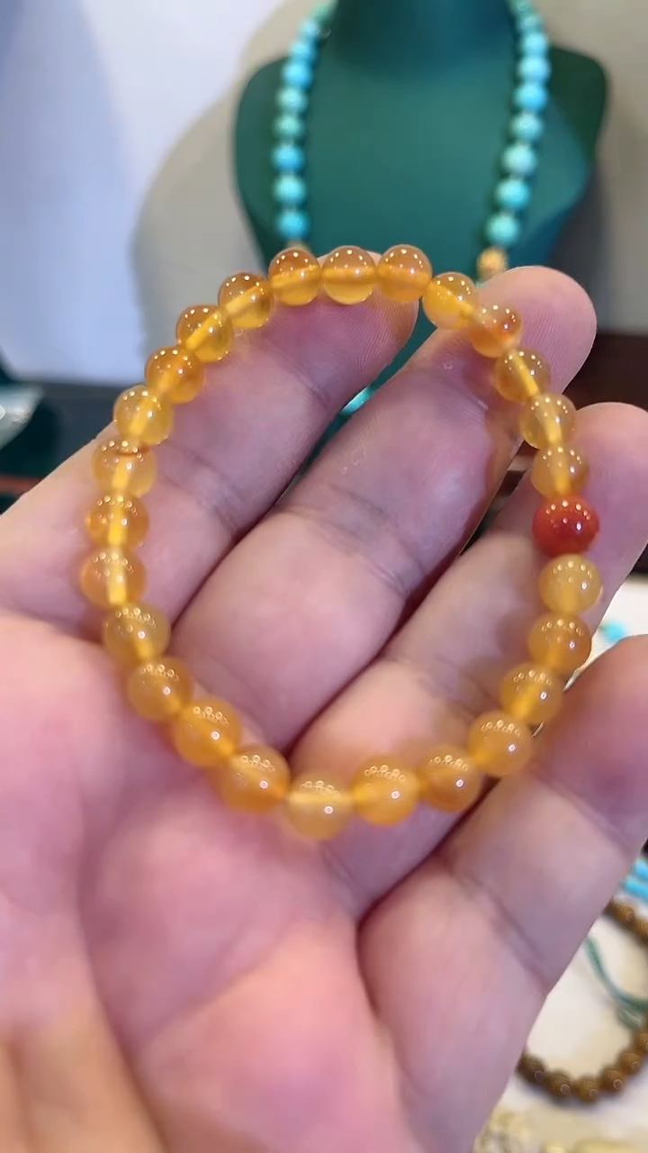 【闪购商品】蛋白石手串未镶嵌多样性发其一