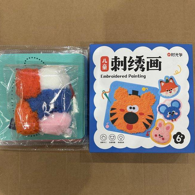 【时光学】手工刺绣画