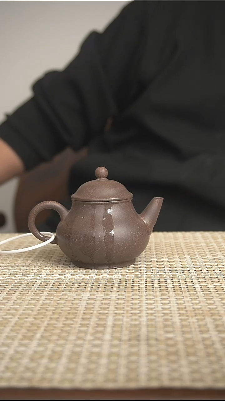 茶壶紫砂宜兴紫砂壶精工半手段泥芭乐水平（送杯子）