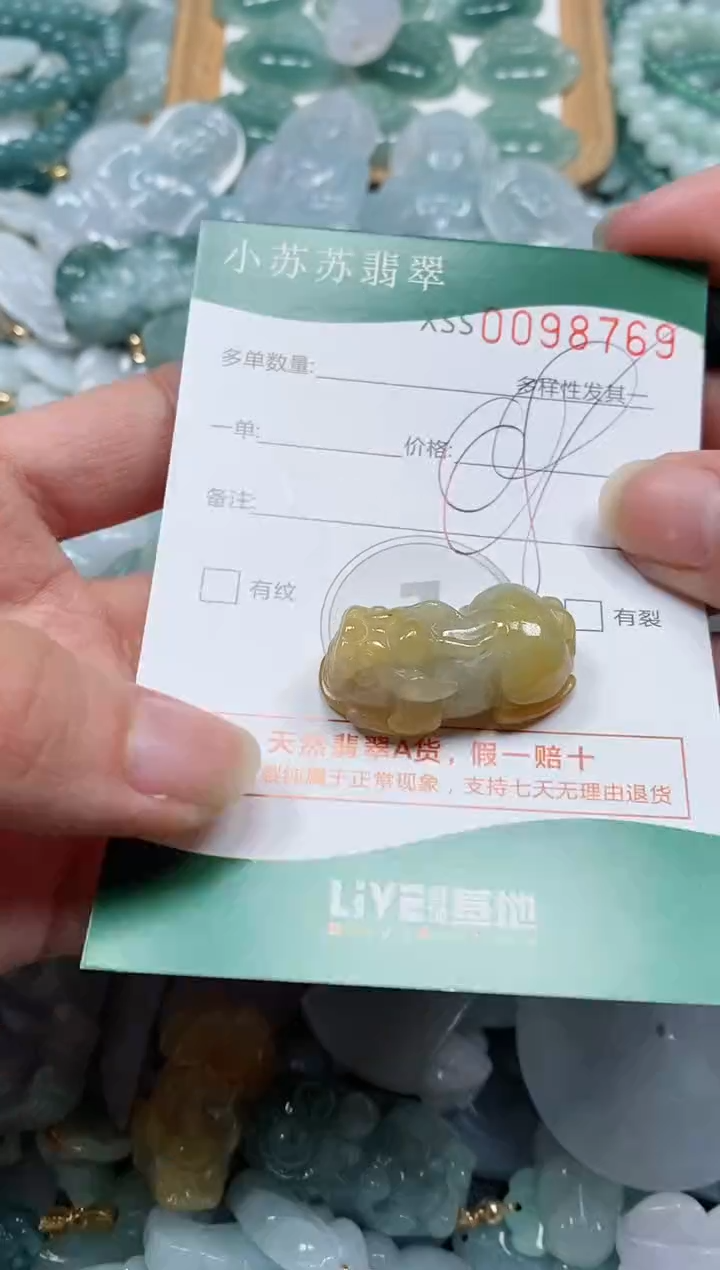 【闪购商品】翡翠颈饰未镶嵌闪购商品0098769