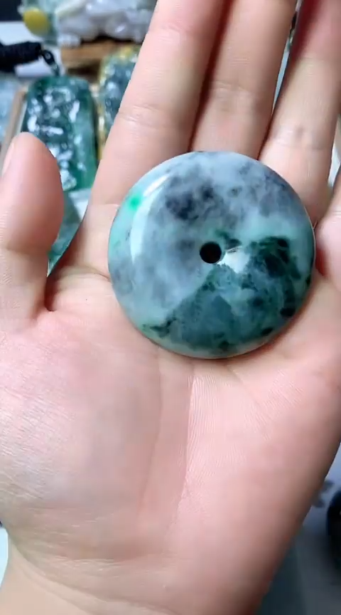 【闪购商品】翡翠颈饰未镶嵌天然缅甸翡翠a货