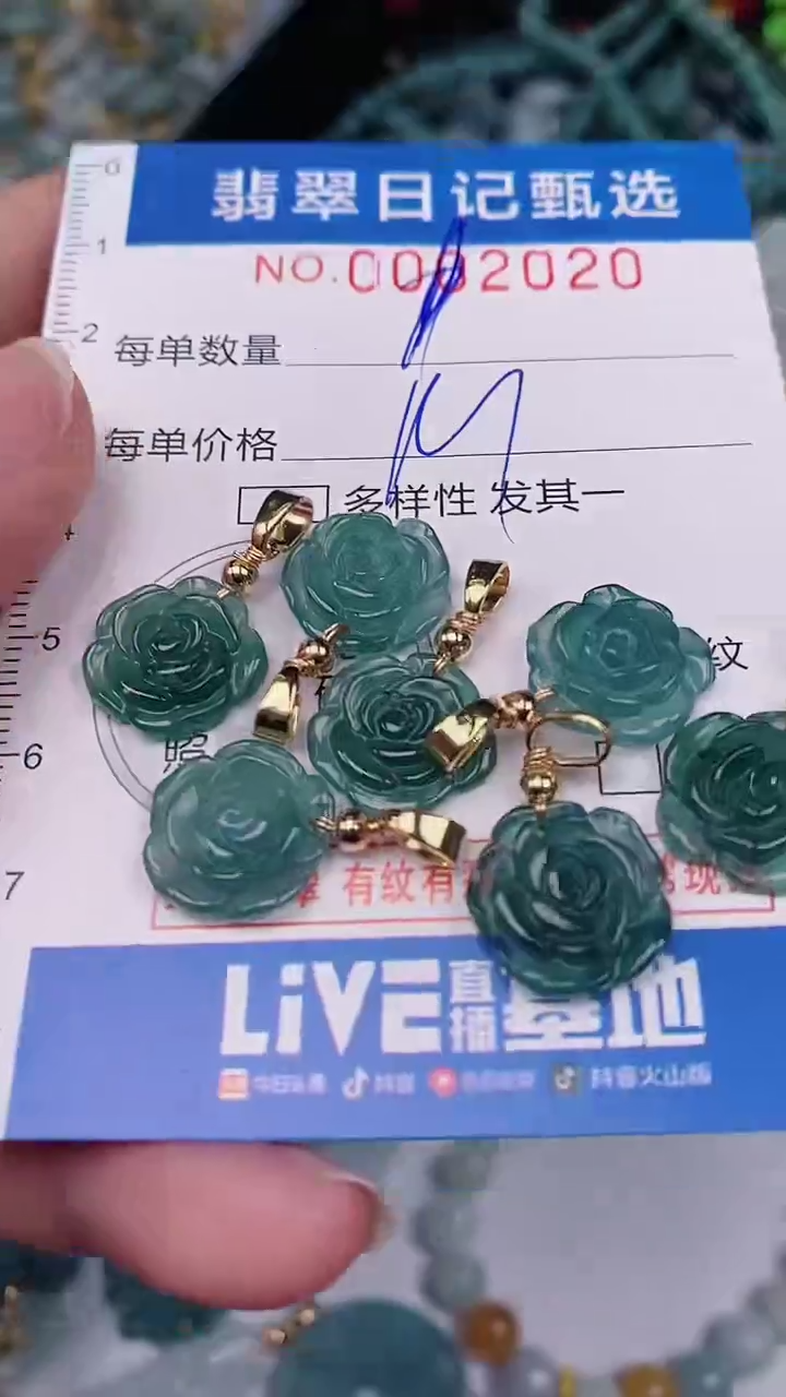 【闪购商品】翡翠颈饰未镶嵌00002020多样性发其一