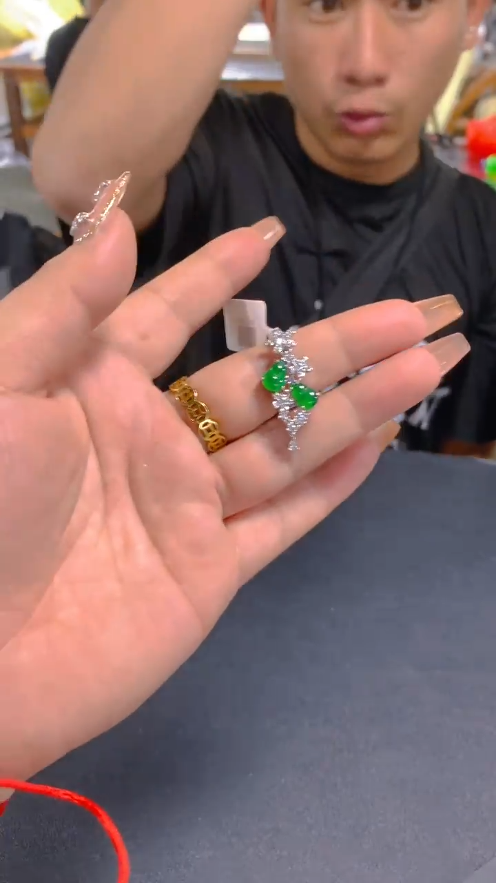 【闪购商品】翡翠吊坠(赠链)未镶嵌0951077863多样性发其一